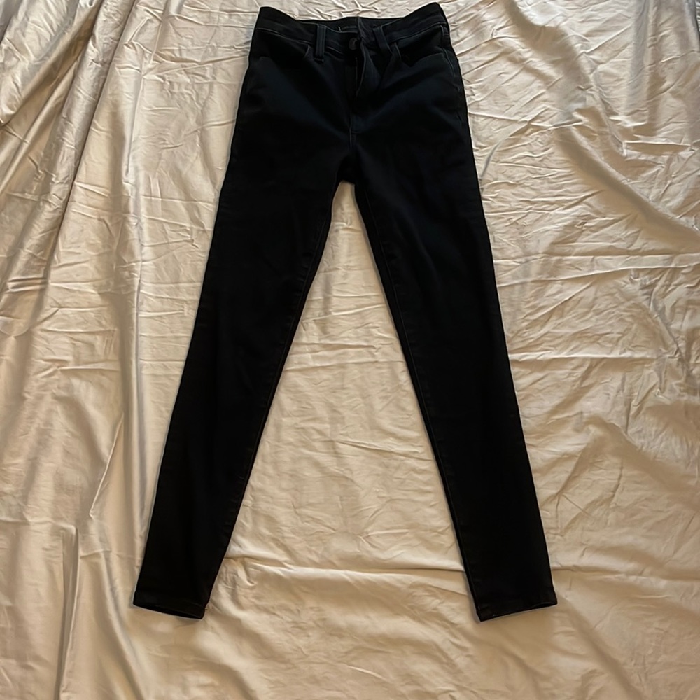 Womens black denim jeans